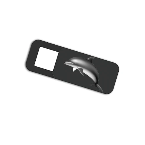 T10 Dolphin 1Black Orsda чехол для веб-камеры слайдер для ноутбуков камера крышка затвора веб-камера крышка Магнит занавес для камеры Телефон IPad ПК Macbook планшет стикер конфиденциально - Цвет: T10 Dolphin 1Black