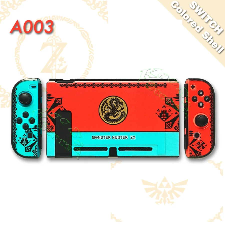 A003 Чехол для nintendo Switch, чехол для nintendo switch Joycon, чехол s Nitendo, корпус консоли, оболочка для nintendo Switch, чехол для nintendo Switch - Цвет: A003