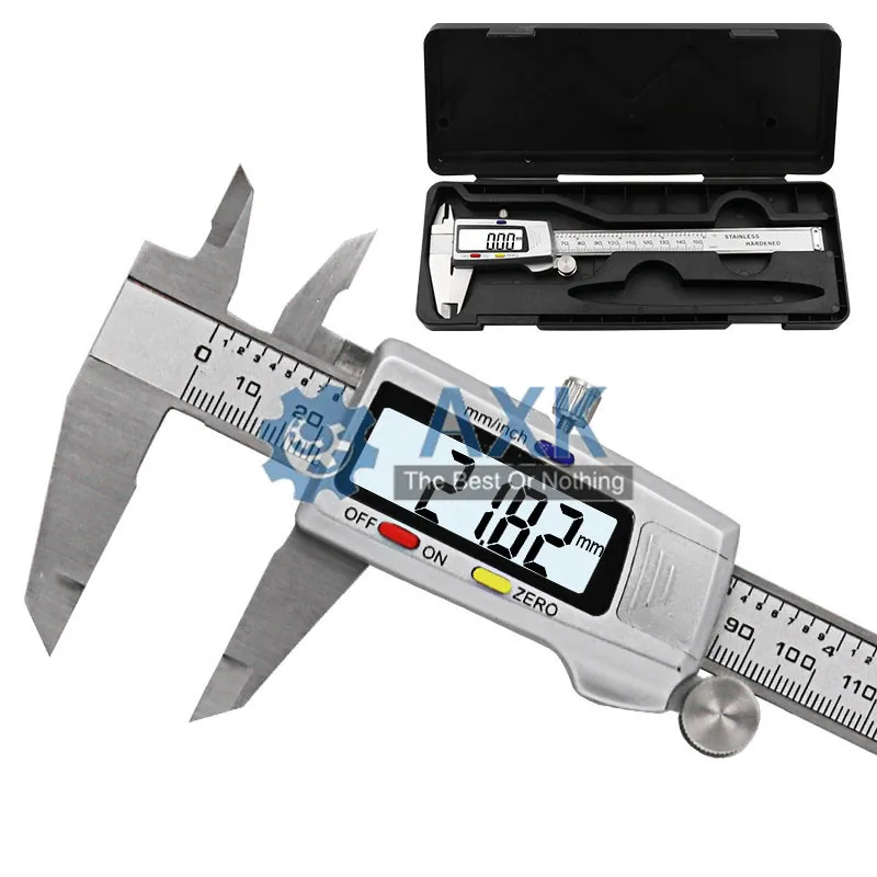 Измерительный инструмент из нержавеющей стали цифровой штангенциркуль " 150 мм messchieber paquimetro измерительный инструмент штангенциркуль LT74
