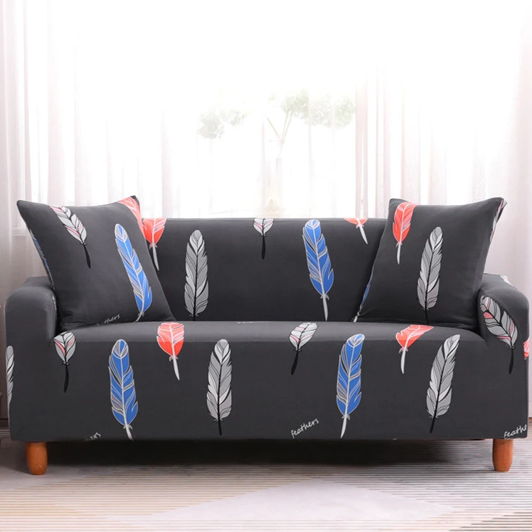 Stretch Sofa Cover Slipcovers Elastic All-inclusive Couch Case for Different Shape Sofa Loveseat Chair L-Style Sofa Case