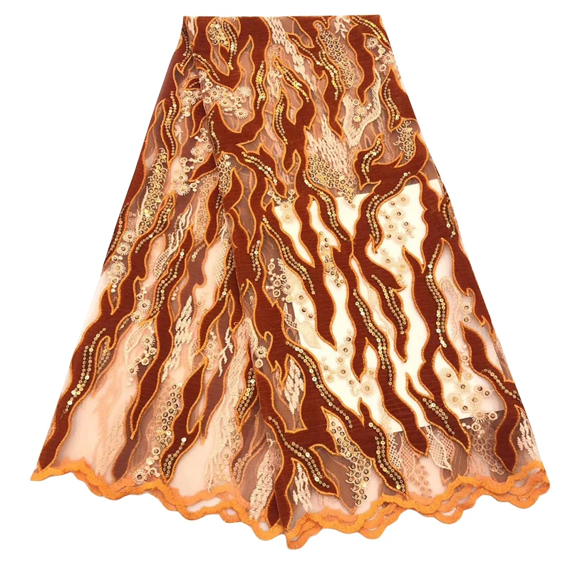 Африканская кружевная ткань Высокое качество Алмазная вышитая аппликация Тюль французская кружевная ткань элегантное нигерийское свадебное платье 5 ярдов