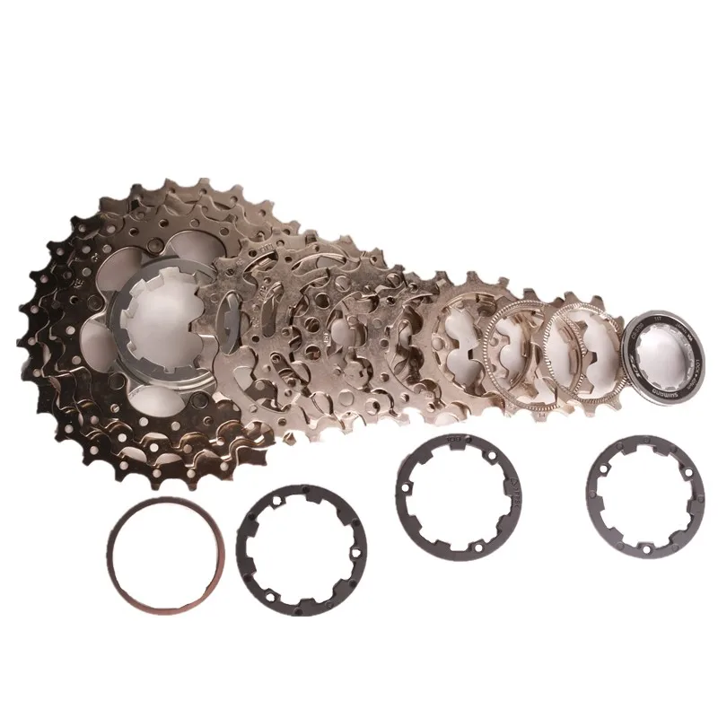 Shimano 105 CS 5700 10 скоростная Кассета для шоссейного велосипеда, велосипедная цикличная кассета, звездочка 11-28t