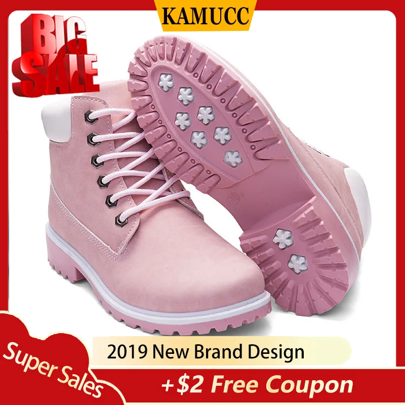 Winter boots women shoes warm plush sneakers women snow boots lace-up ankle casual shoes woman botas mujer