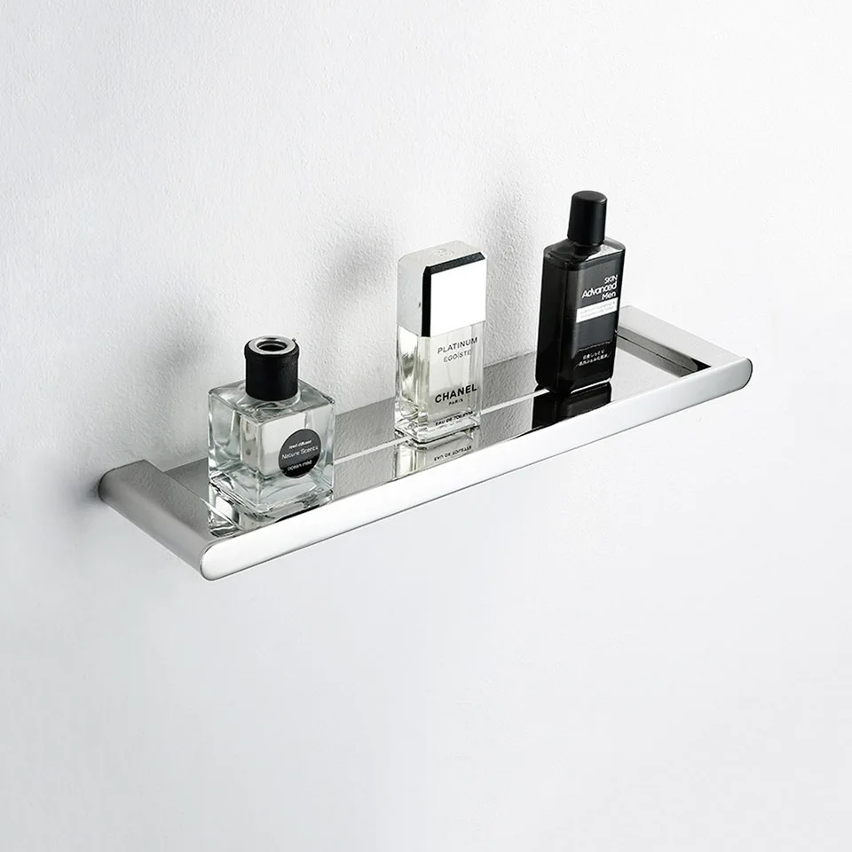 Silvery Mirror Chrome Polished Bathroom Hardware Set Towel Rack Toilet Paper Holder Soap Dish Towel Bar Hook Bathroom Hardware