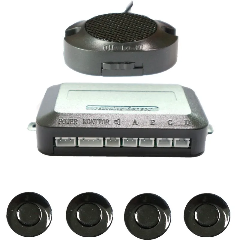 Car Parking Sensor Kit Display Buzzing Security Parktronic Radar