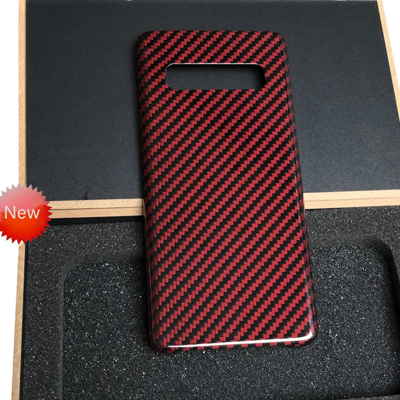 Кевларовый волоконный чехол для телефона samsung s10 из настоящего углеродного волокна Galaxy s10 plus из чистого углеродного волокна, матовый светильник, Простой деловой стиль