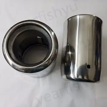 

New 1pair Chrome Exhaust Muffler Tip Pipes For 2015 2016 2017 Mazda 6 M6 ATENZA