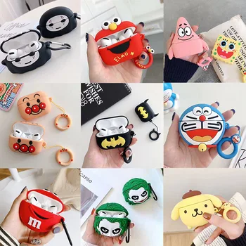 

Earphone Case For AirPods Pro 3 Case Cute Cartoon Slicone Cover Funda For Apple AirPods Pro Bags Protective Fundas