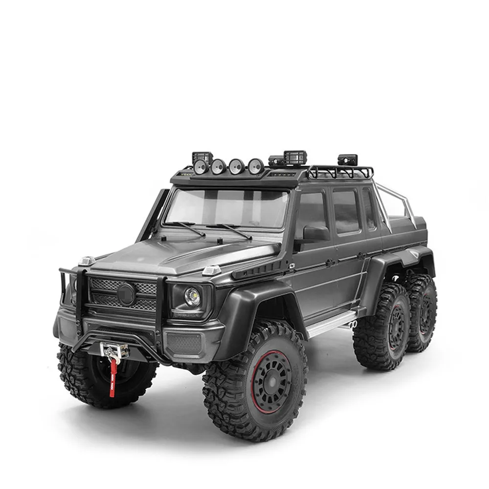 Металлический багажник на крышу с Светодиодный прожектор для TRAXXAS TRX6 G63/TRX4 G500 RC Гусеничный автомобиль Запчасти Аксессуары