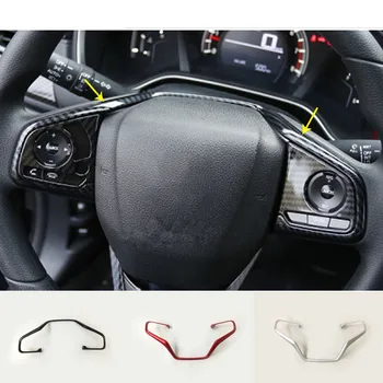 

Car Stick Cover Steering Wheel Interior Kit Trim Frame Panel Moulding Hoods For Honda CRV CR-V 2017 2018 2019 2020