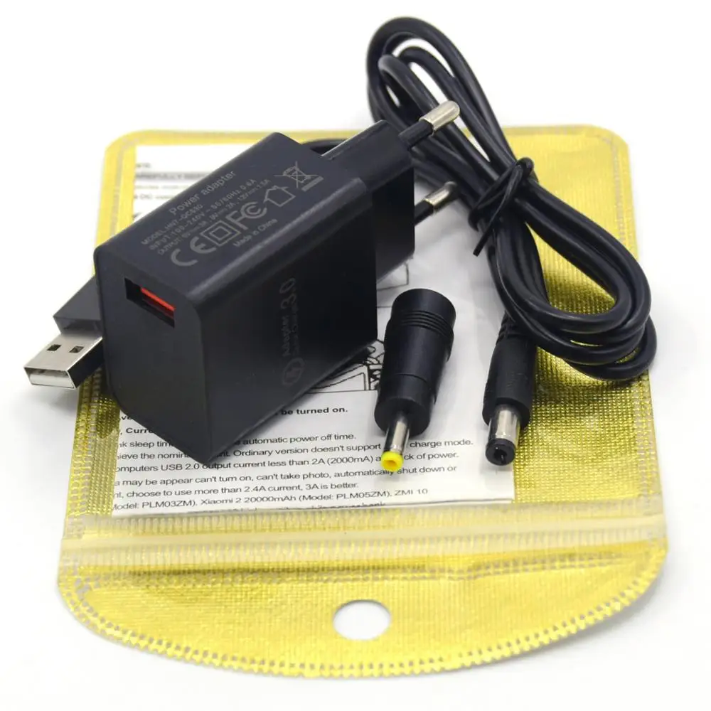 Qc3.0 qc4.0 зарядное устройство для быстрой зарядки Регулируемый usb-кабель 5 мм * 2 в шаг