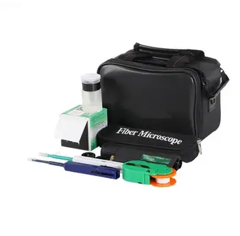

Fiber Optic Interface Cleaner Magnifier Microscope Cleaning Pen Fiber Cleaning Test Kit