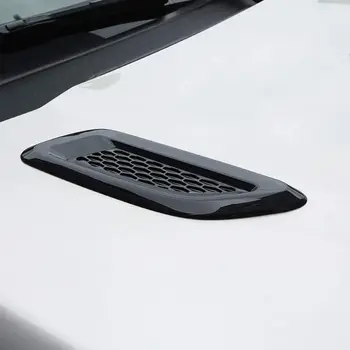 

2 PCS ABS Plastic Front Slat Air Vent Outlet Cover Trim For Land Rover Discovery Sport 2015-2019/4 LR4 2010-2016