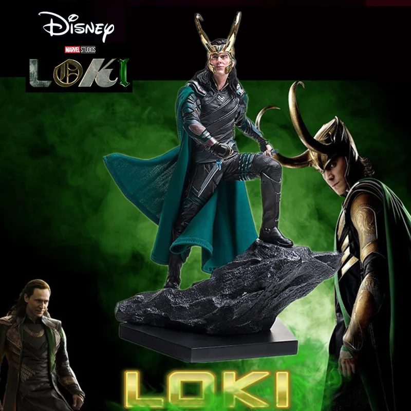 2021 1/10 25cm Disney TV Drama Marvel Loki Thor Avengers Model Collection Action Figures Collectible Figurines Toys for Children | Игрушки и