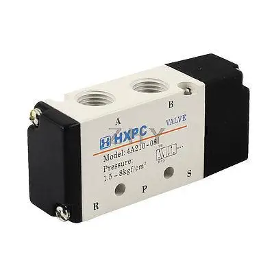 4V210-08 2 положения 4 способа 5 портов Пневматический воздушный регулирующий клапан