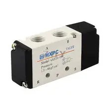 4V210-08 2 положения 4 способа 5 портов Пневматический воздушный регулирующий клапан