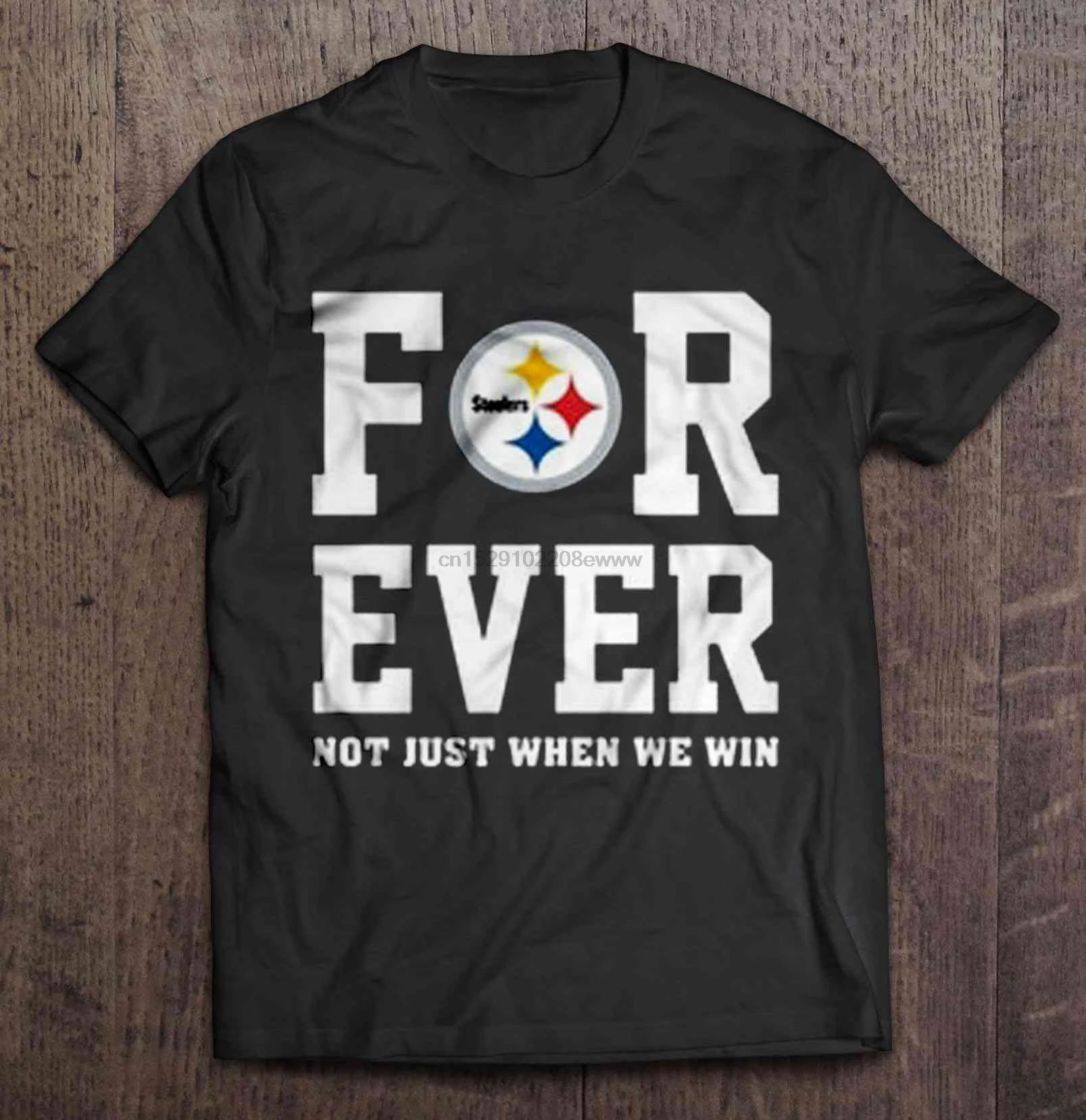 Мужская футболка Forever Not Just When We Win-Steelers Питтсбург Женская | одежда