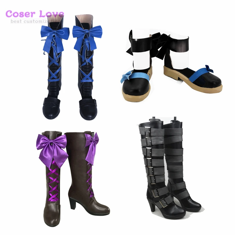 Черная обувь для косплея Хэллоуина рождевечерние|alois trancy cosplay boots|shoes bootsshoes shoes |