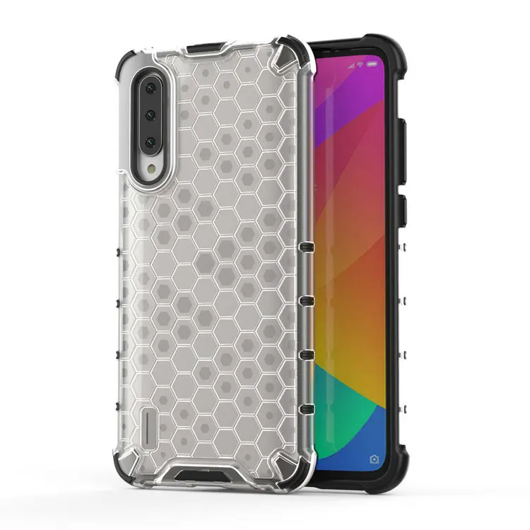 6,09 ''mi A 3 360 Защитный чехол для Xiaomi mi A3 чехол жесткий пластик задняя панель TPU бампер для Funda Xiaomi mi A 3 Чехол mi A3 - Цвет: Белый