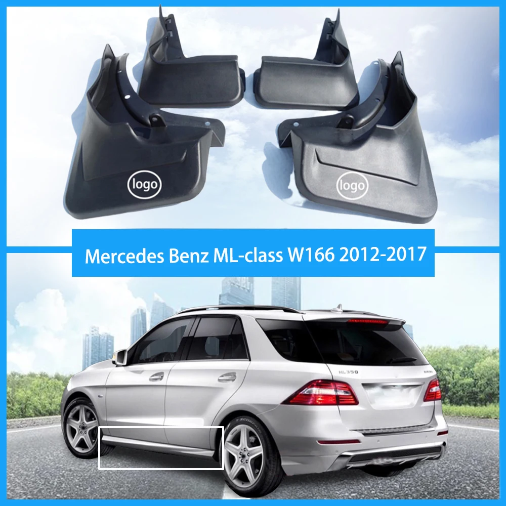 Для Benz ML class W164 W166 Брызговики benz ML350 ML400 брызговики крылья автомобильные