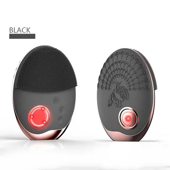 

Facial Cleansing Brush Wireless charging inductive cleansing Face Skin Care Tools Waterproof Silicone Electric Sonic Cl