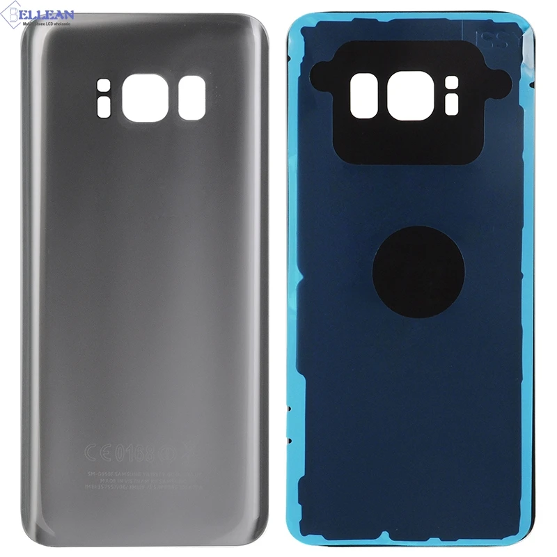 10 шт. Catteny S8 G950 задняя крышка чехол для Samsung Galaxy S8 G950 Задняя стеклянная задняя батарея корпус двери Запасные насадки для ремонта