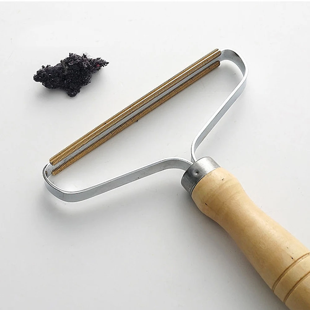Portable Lint Remover Clothes Fuzz Fabric Shaver Brush Tool Power-Free Fluff Removing Roller for Woven Coat Sweater Shaver