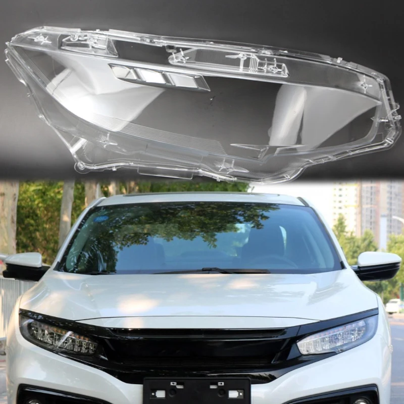 2 шт. для Honda civic Крышка для фар Прозрачная крышка для фар Пластиковая крышка для объектива Защита фар