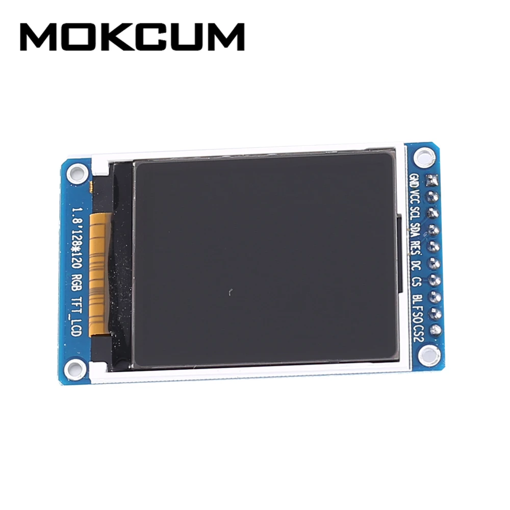 1.8 Inch RGB TFT LCD Display Screen 128x160 Resolution SPI Interface  ST7735S Driver DC 2.8-3.3V LED Backlight - AliExpress Tools