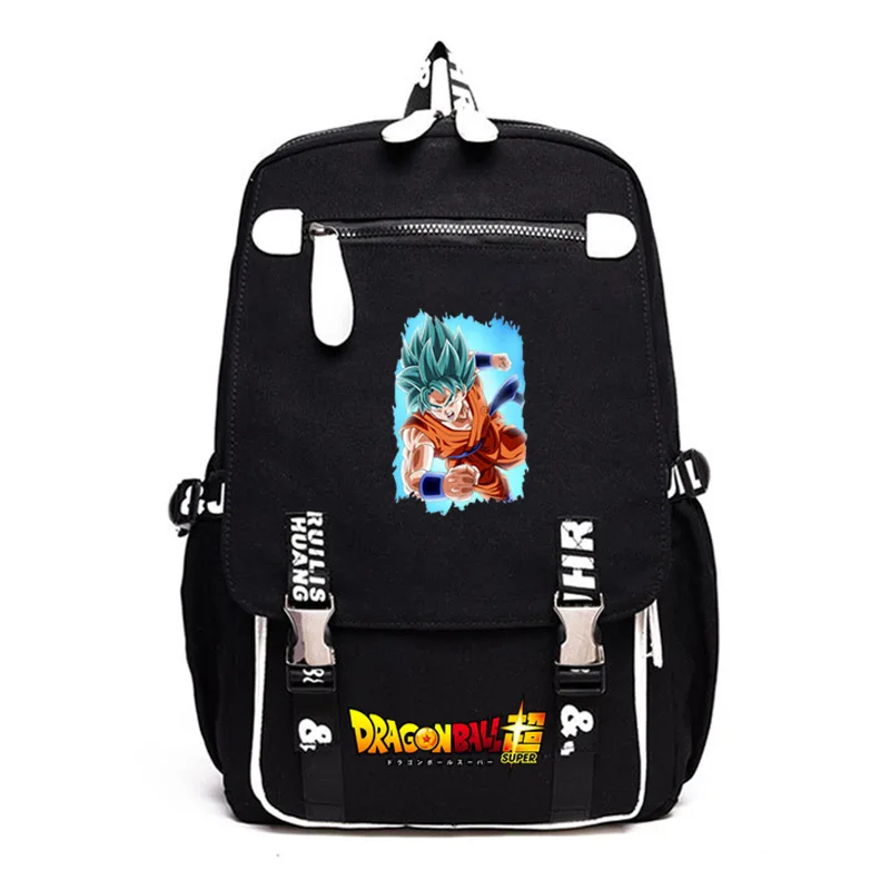 Горячая школьная сумка в стиле аниме Dragon Ball Z рюкзак Супер Саян Гоку рюкзак мужские дорожные сумки ноутбук плечи рюкзак для подростков