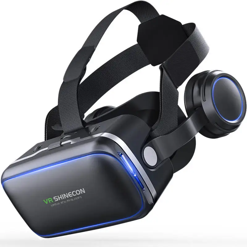 VR glasses 7th 360 ° 3D VR SHINECON7.0 Очки виртуальной реальности очки со стереогарнитурой для Android iPhone IOS - Цвет: VR glasses 7th
