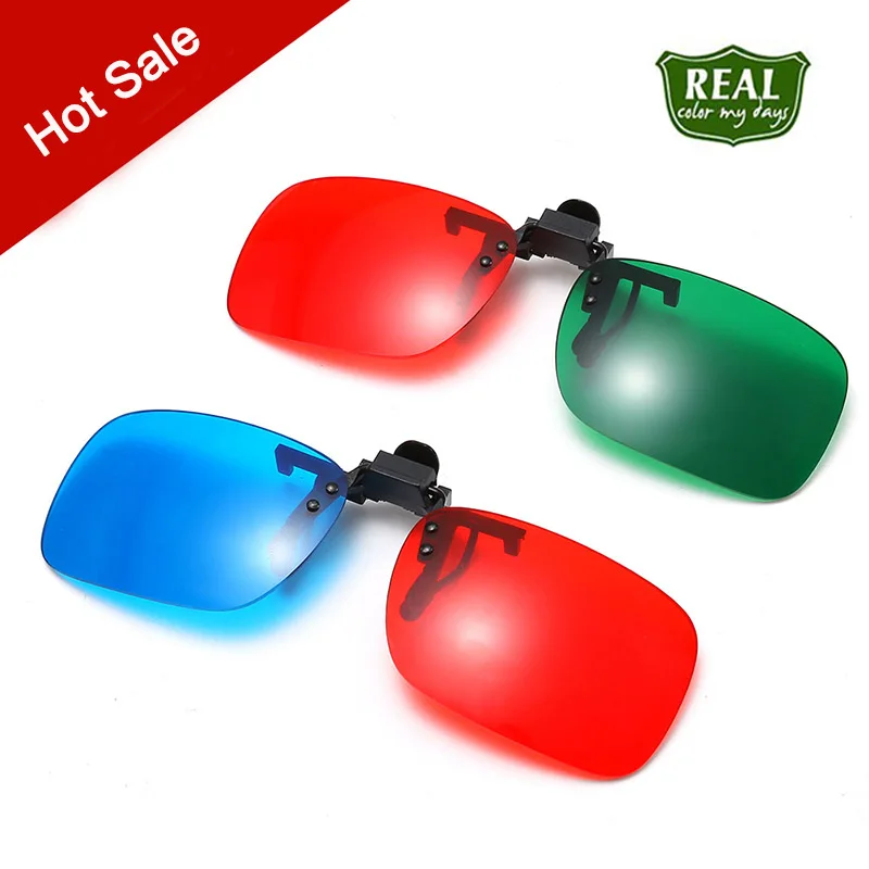 

Factory direct sale hot style 3D clip sunglasses lens for women men polarized 3D lenses 7053