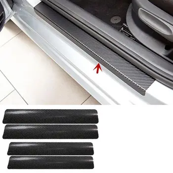 

3D Car Door Protective Strip Scratch Protection Car Crash Barriers Door Guard Collision Carbon Fiber Car Sticker