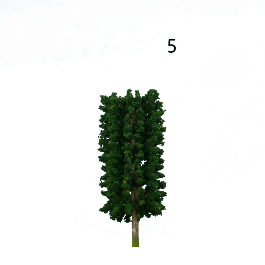 

500pcs 2.5cm architectural scale small model trees for ho train layout modelbouw scene maker factory