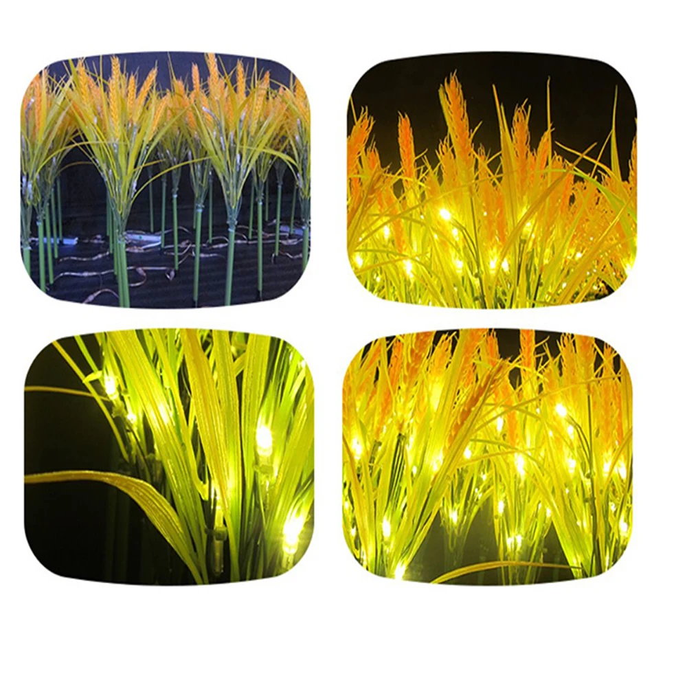 

Garland Lights LED Wheat seedling Lamp Battery Powered Natural reed Lighted Branch For Home Decoration Decorative Led Lights