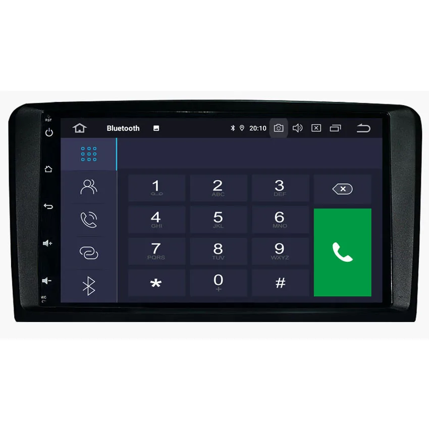 Flash Deal KANOR 1024*600 IPS Android 9.0 2 Din Car Autoradio For Mercedes Benz W164 ML350 ML450 ML500 ML430 X164 GL320 2