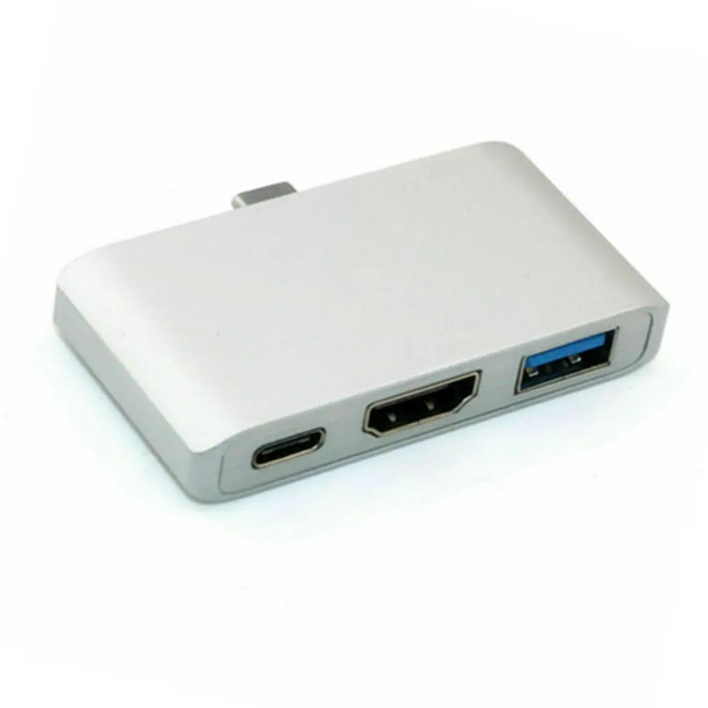 

3 USB Type-C Hub To HDMI Dex Mode For Samsung Galaxy S8 / S9 With PD USB 3.0 For Macbook Pro Usb-C Adapter