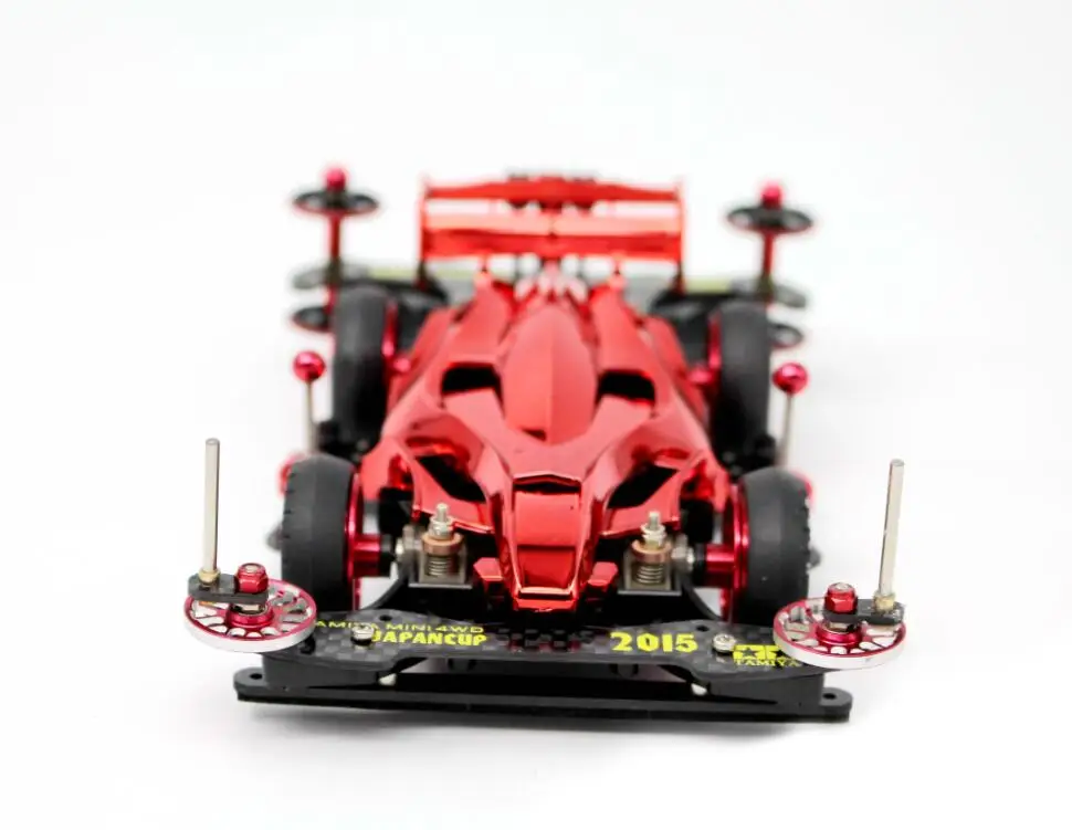 1/32 масштаб YANGKAI мини 4WD модель автомобиля MA шасси YIKA стрельба звезда/Avante кузов автомобиля с алюминиевым обновлением части набор