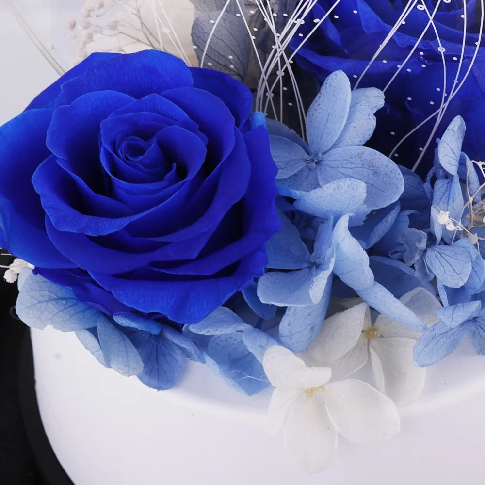 New Sale Enchanted Rose Last Forever in Glass Soft LED Light Flower Valentine's Day Anniversary Romantic Birthday Christmas Gift