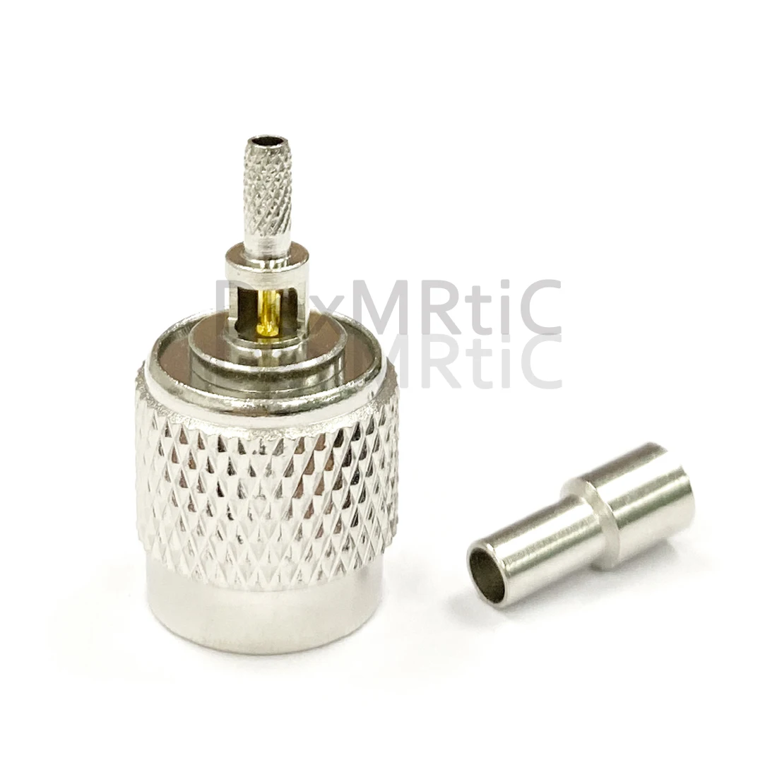 1pc TNC Männlich Weiblich Stecker Jack RF Coax Connector Für RG316 RG174 RG58 RG142 Kabel Adapter Vernickelt Draht Konverter NEUE – Detail 2