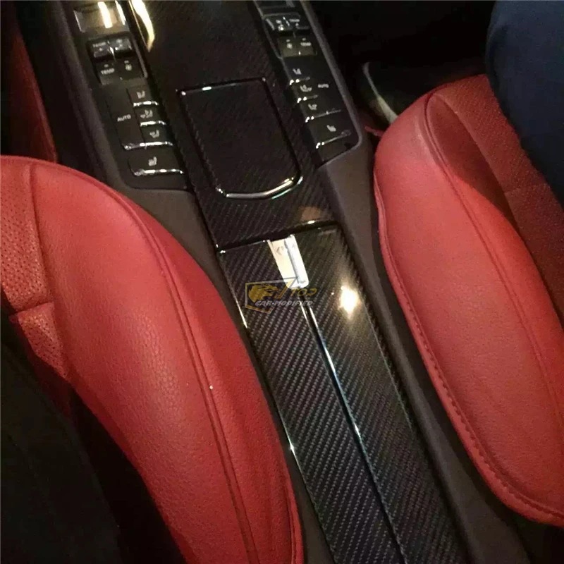 21-Free shipping 14pcsset car interior accessories for porsche panamera accessories door inside decoration trims