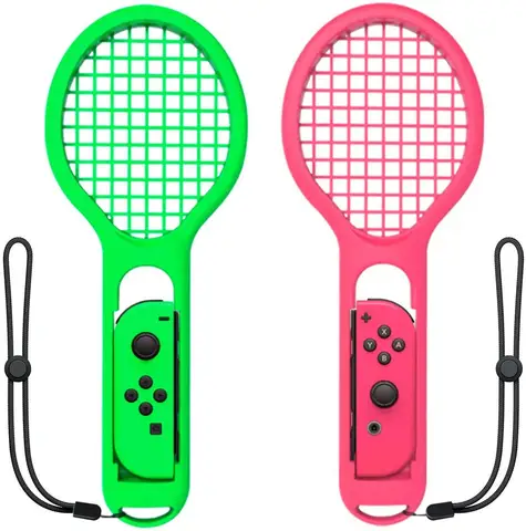 Tennis Racket Racquet For Nintend Switch NS Joystick Left + Right Sport Game Controller Gamepad Easy Install and Remove