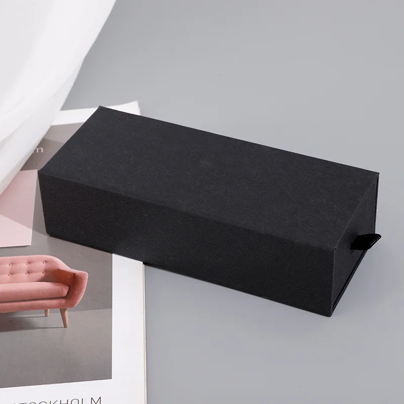 10pcs Square Jewelry Display Glasses Box Packaging Holder, Black Pink White Kraft Paper... - SKU PCDB0927 - UGI Packaging