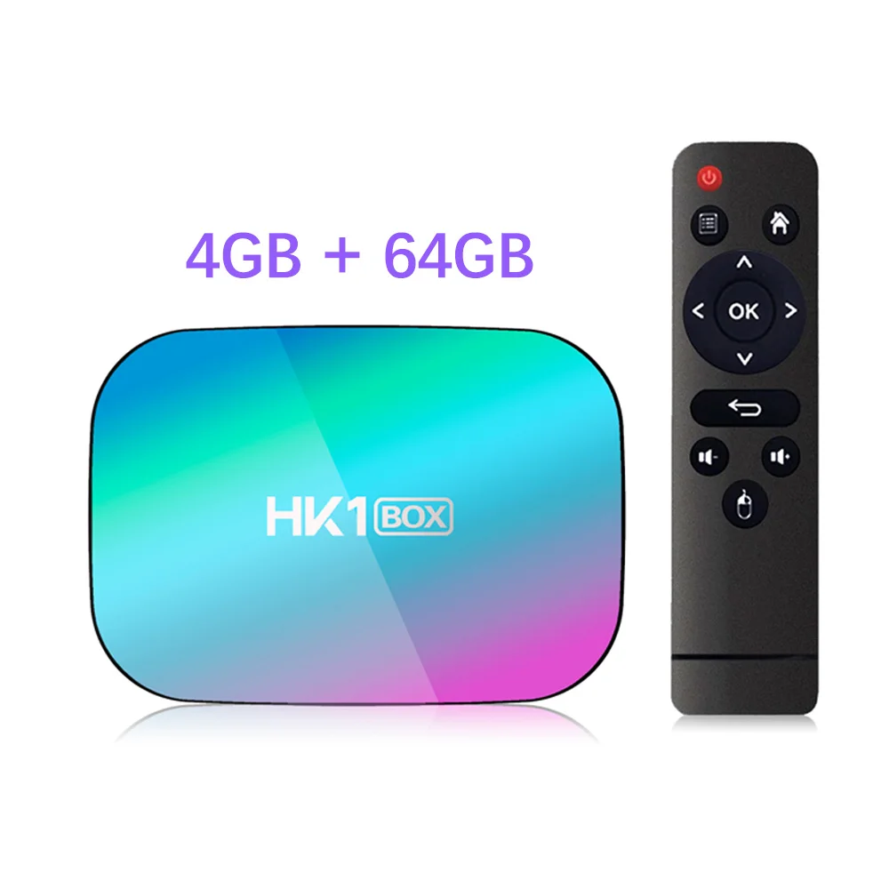 4G 64G HK1 коробка 8K 4GB 128GB ТВ коробка Amlogic S905X3 Android 9,0 1000M двойной Wifi 4K 60fps Google плеер Netflix Youtube медиаплеер 32GB - Цвет: 4G 64G