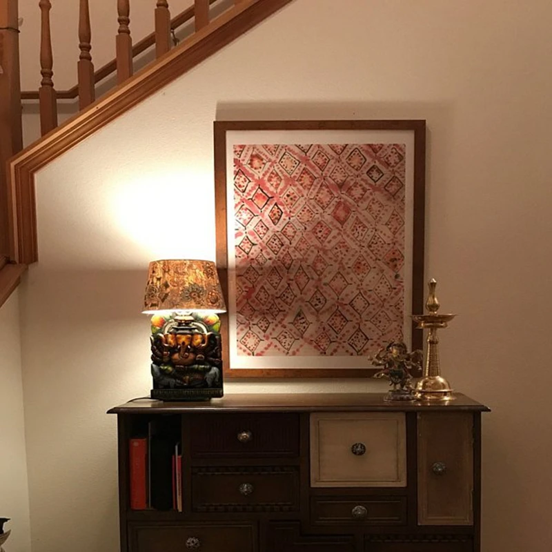 Vintage-Pink-Rug-Art-Prints-Boho-Wall-Decor-Eclectic-Poster-Watercolor-Bohemian-Canvas-Painting-Modern-Abstract (1)