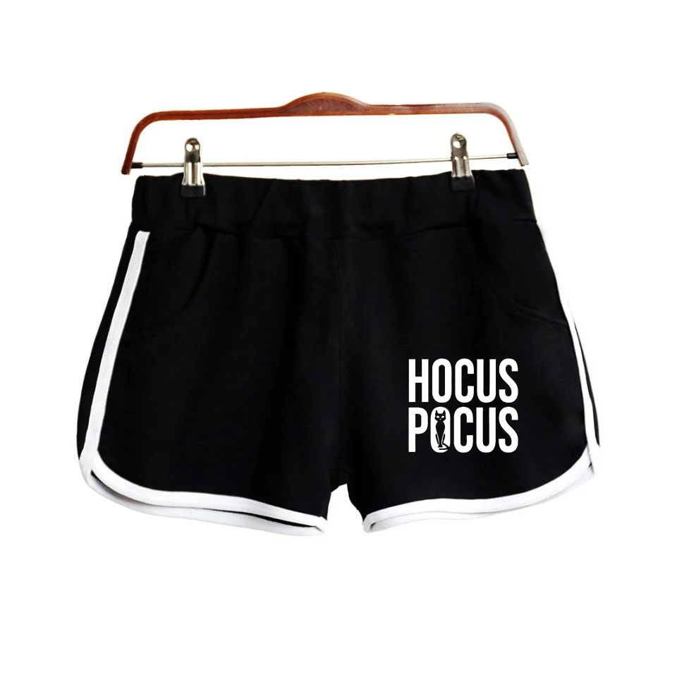 Фильм ужасов Хэллоуин hous pocus 3 ведьмы vogue принт женские шорты Одежда Harajuku Дамы горячая Распродажа сексуальные шорты «Kawaii»