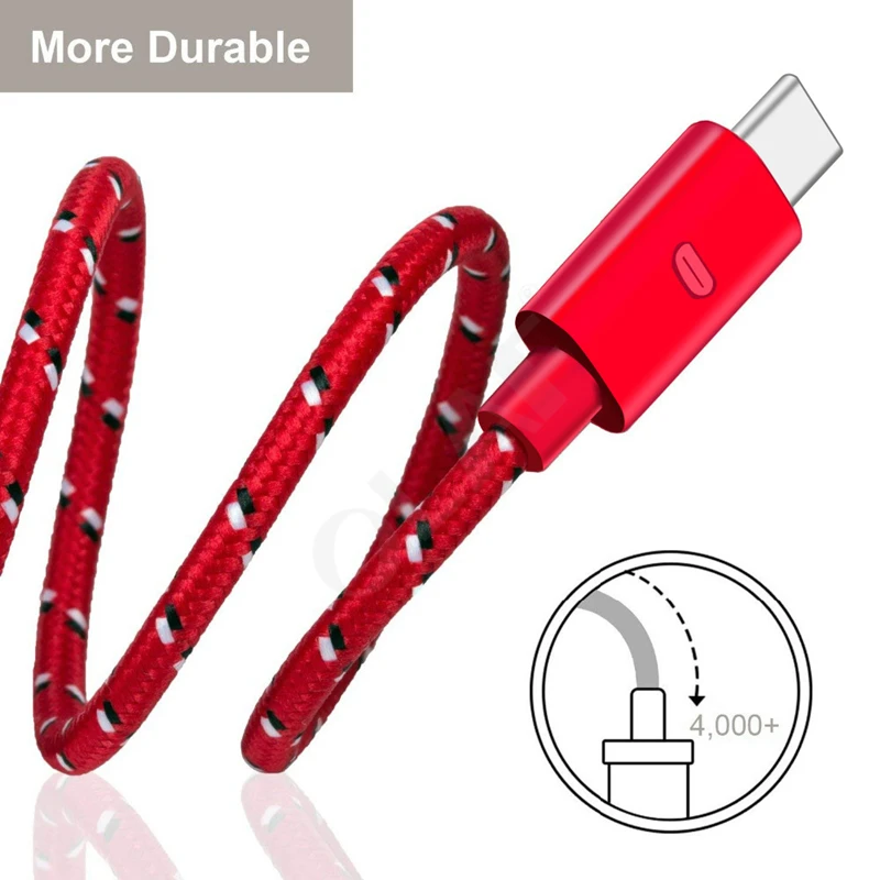 Нейлоновая оплетка usb type-C кабель 1 м 2 м 3 м Синхронизация данных Быстрая зарядка USB C кабель для samsung S9 S10 Xiaomi mi9 mi8 huawei type-c IY351