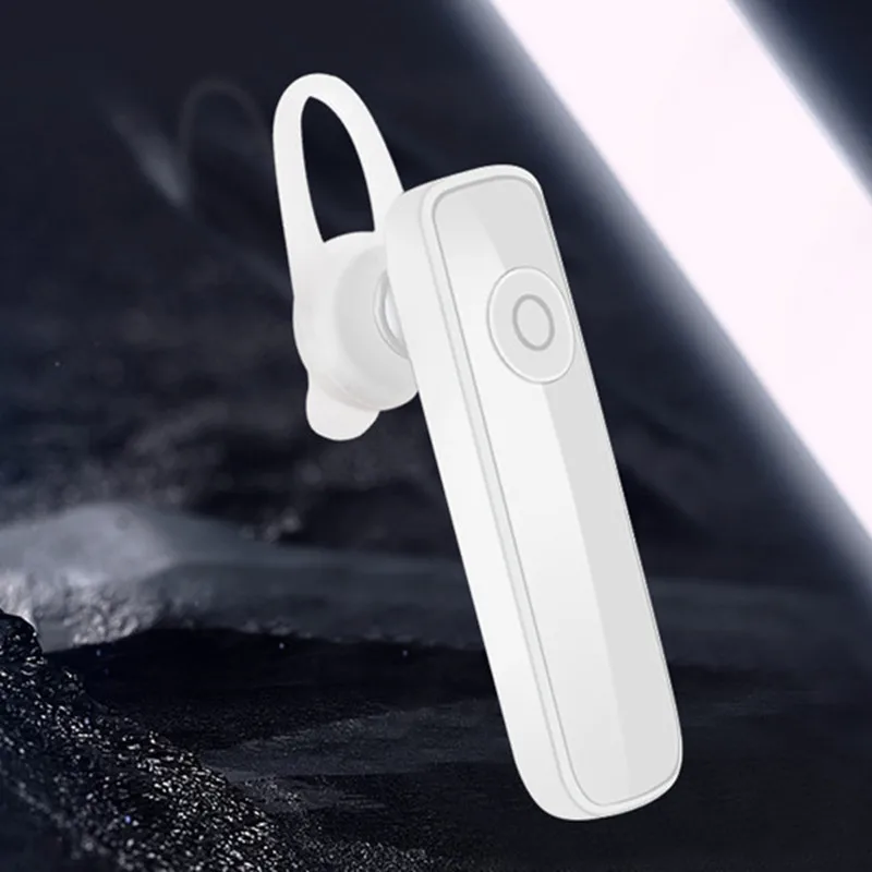 M165 Bluetooth-наушник на одно ухо 4,1 Беспроводной наушники-вкладыши Bluetooth вкладыши с микрофоном Портативный хэндс-фри гарнитура в деловом стиле