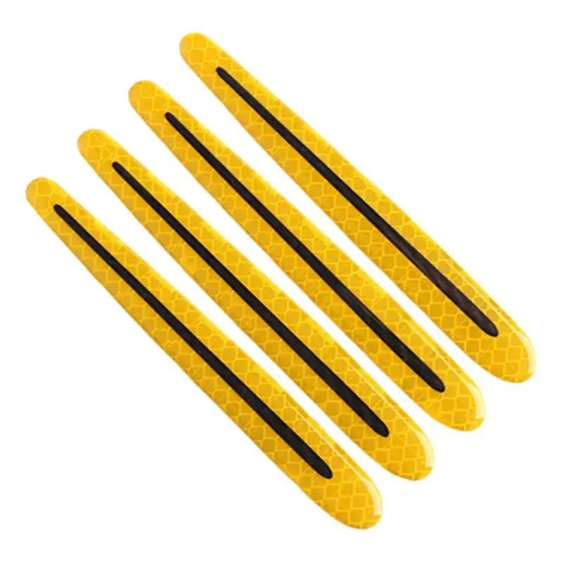 

3D Carbon Fiber Epoxy Safety Reflective Car Handle Door Bowl Warning Sticker