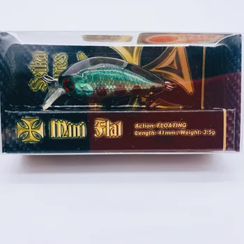 

5pcs/lot 4.5g minnow fishing lure with Janpn hooks plastic hard jigs topwater wobbler